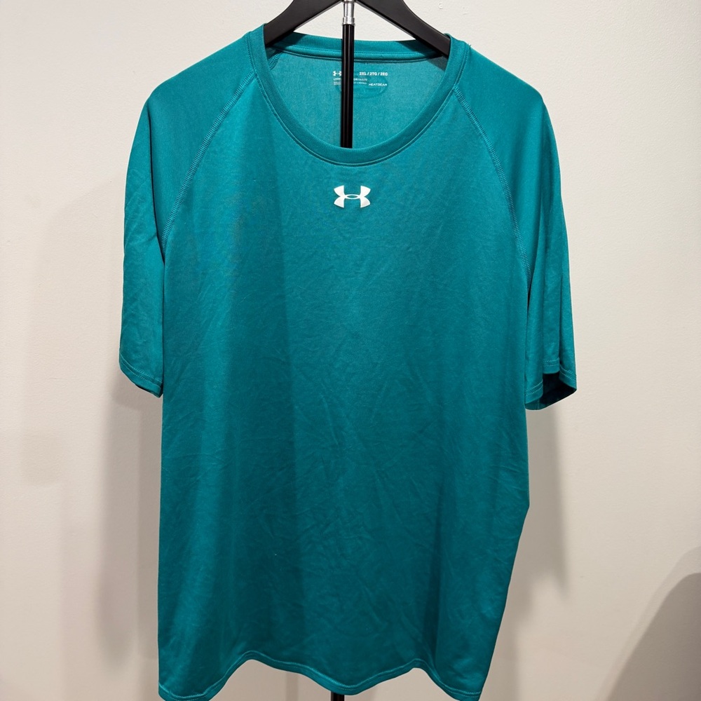 Under Armour Men's Teal Short Sleeve Shirt